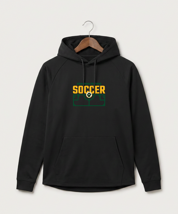 Ashwaubenon High School Soccer (Boys) - Black Hoodie - Full Front