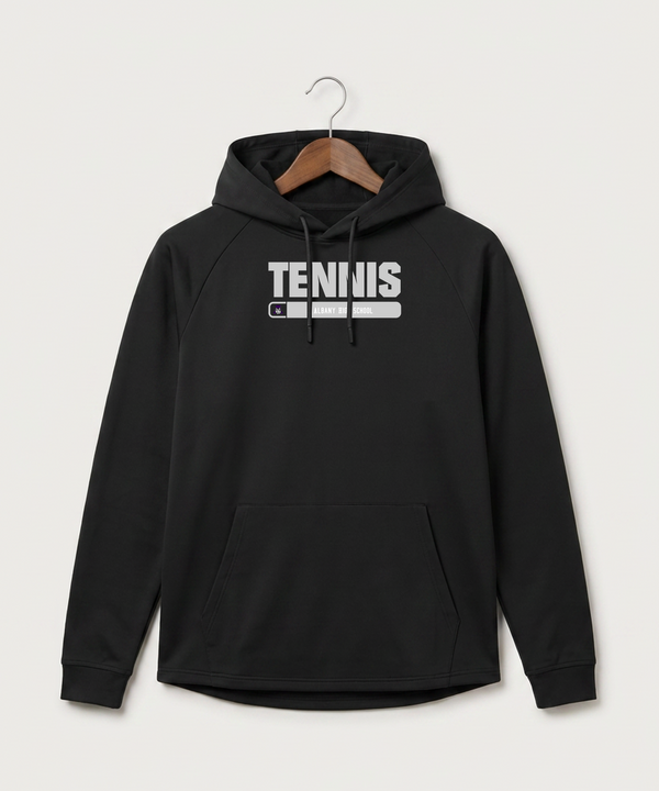 Albany High School Tennis (Boys) - Black Hoodie - Full Front