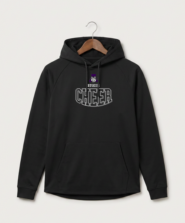 Albany High School Cheerleading - Black Hoodie - Full Front
