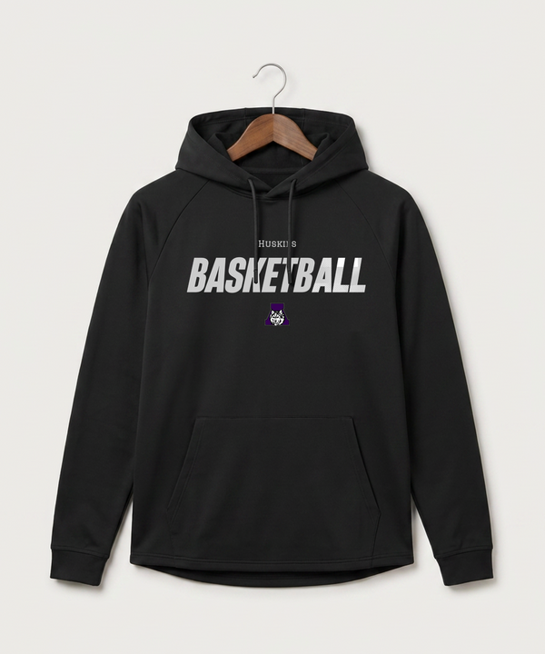 Albany High School Basketball (Boys) - Black Hoodie - Full Front