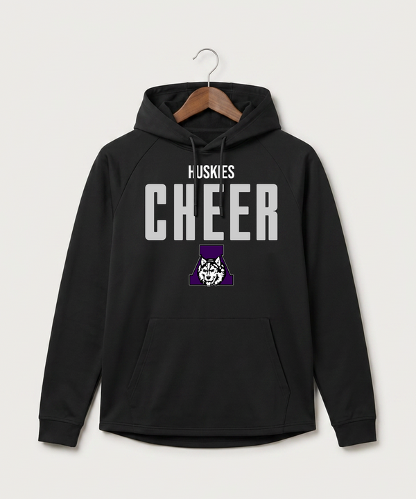 Albany High School Cheerleading - Black Hoodie - Full Front