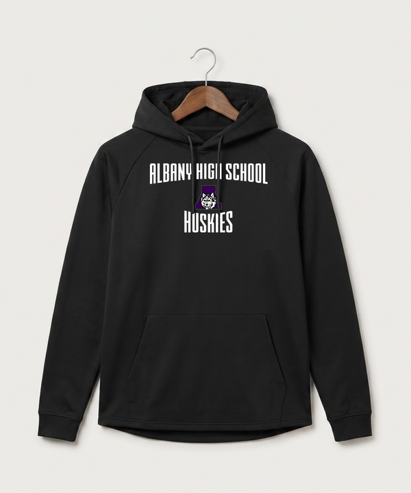 Albany High School Athletics - Black Hoodie - Full Front