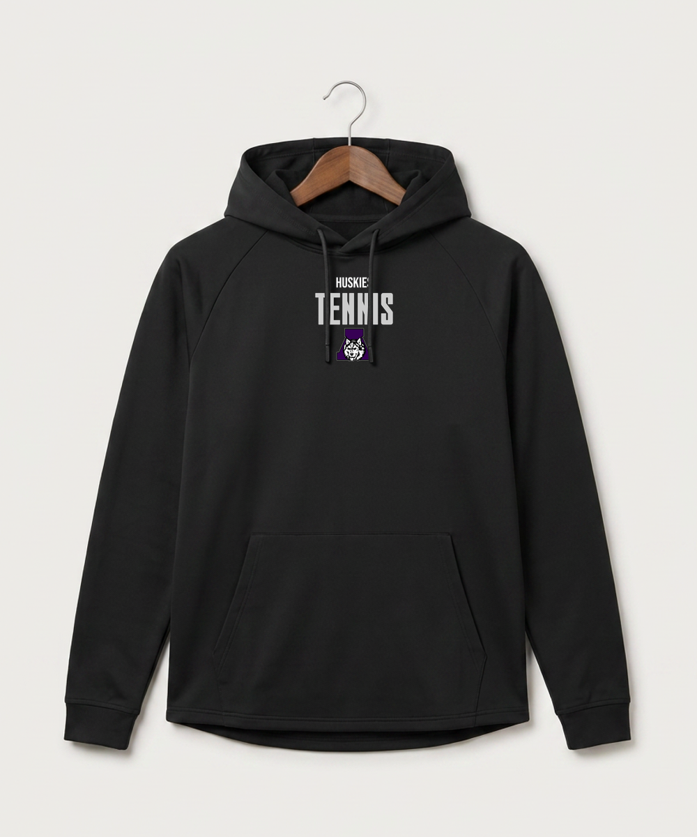 Albany High School Tennis (Boys) - Black Hoodie - Full Front