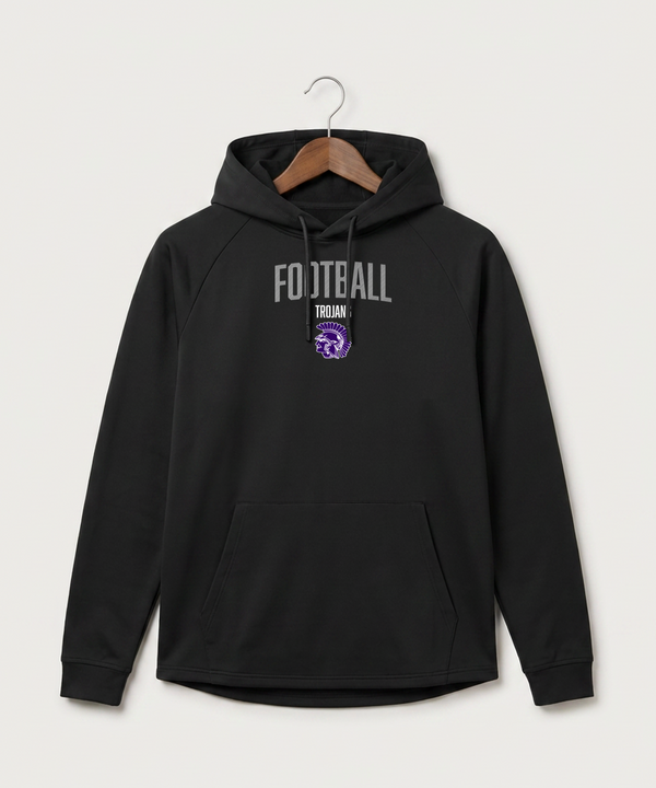 Barnesville High School Football (Boys) - Black Hoodie - Full Front