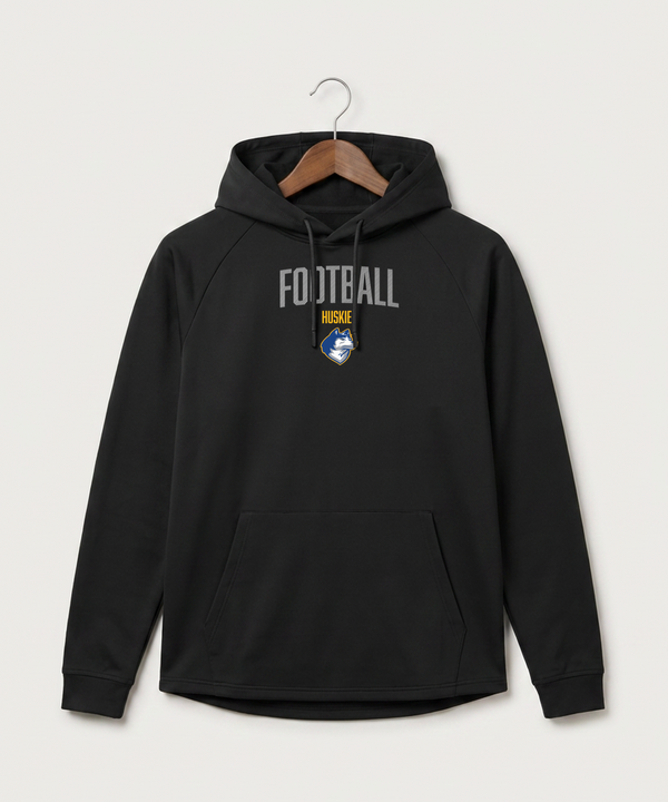 Bigfork Senior High School Football (Boys) - Black Hoodie - Full Front
