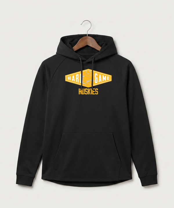 Bigfork Senior High School Football (Boys) - Black Hoodie - Full Front