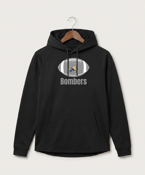 Braham Area High School Football (Boys) - Black Hoodie - Full Front