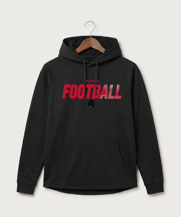 Bold High School Football (Boys) - Black Hoodie - Full Front