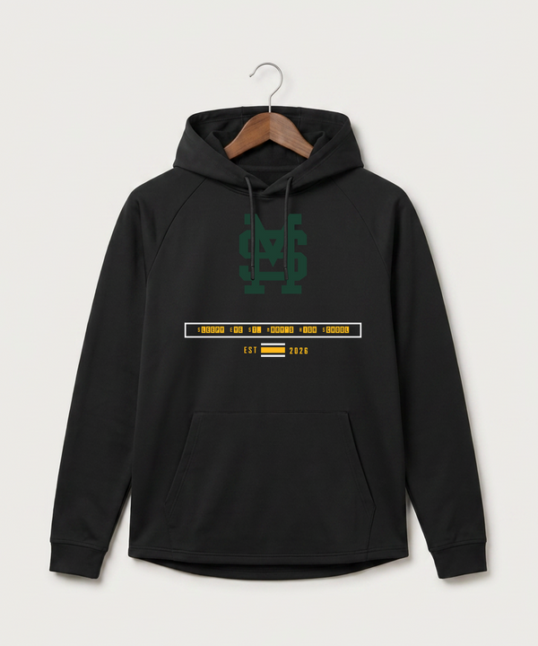 Sleepy Eye St. Mary's High School Athletics - Black Hoodie - Full Front