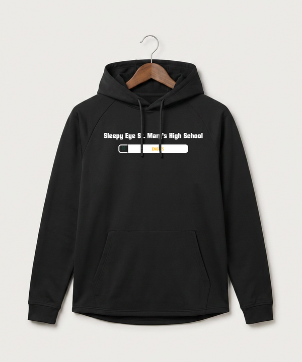 Sleepy Eye St. Mary's High School Athletics - Black Hoodie - Full Front