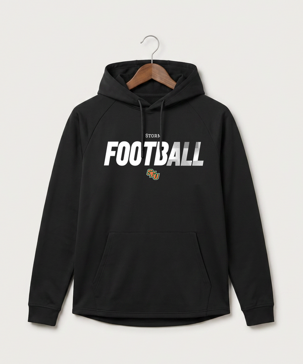 Sleepy Eye United Football (Boys) - Black Hoodie - Full Front