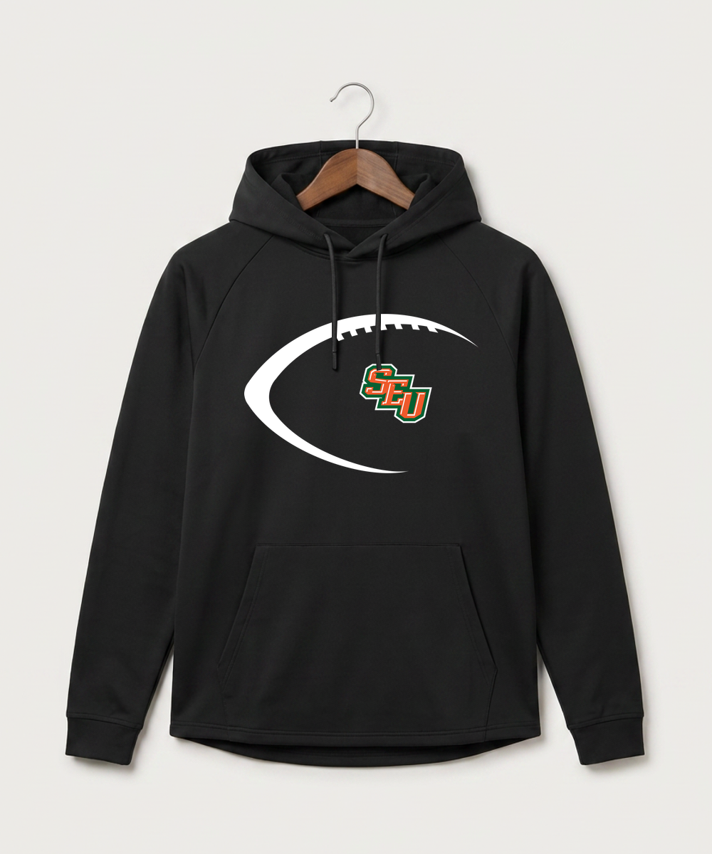 Sleepy Eye United Football (Boys) - Black Hoodie - Full Front