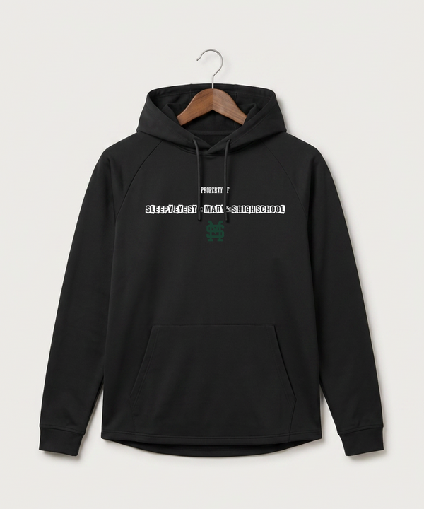 Sleepy Eye St. Mary's High School Athletics - Black Hoodie - Full Front