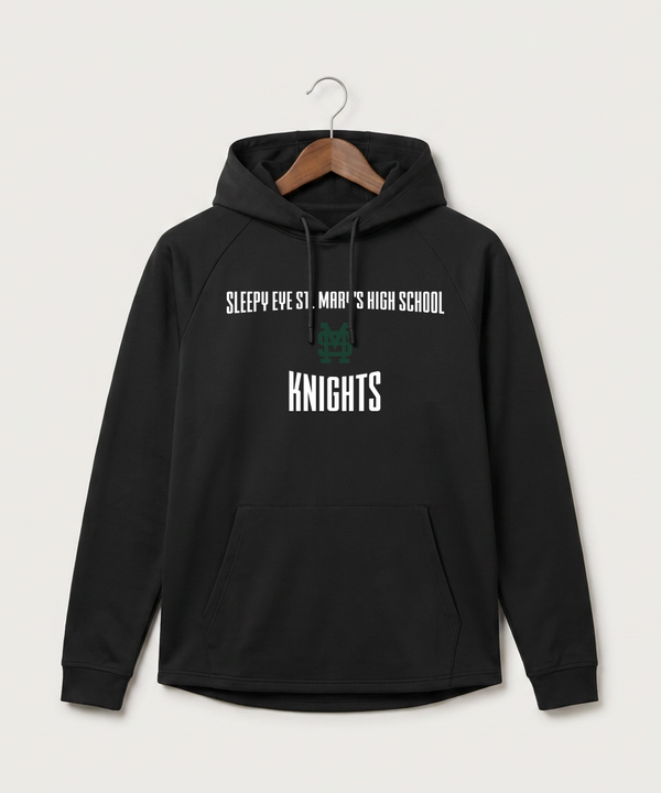 Sleepy Eye St. Mary's High School Athletics - Black Hoodie - Full Front