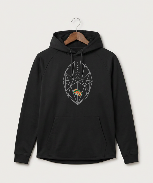 Sleepy Eye United Football (Boys) - Black Hoodie - Full Front