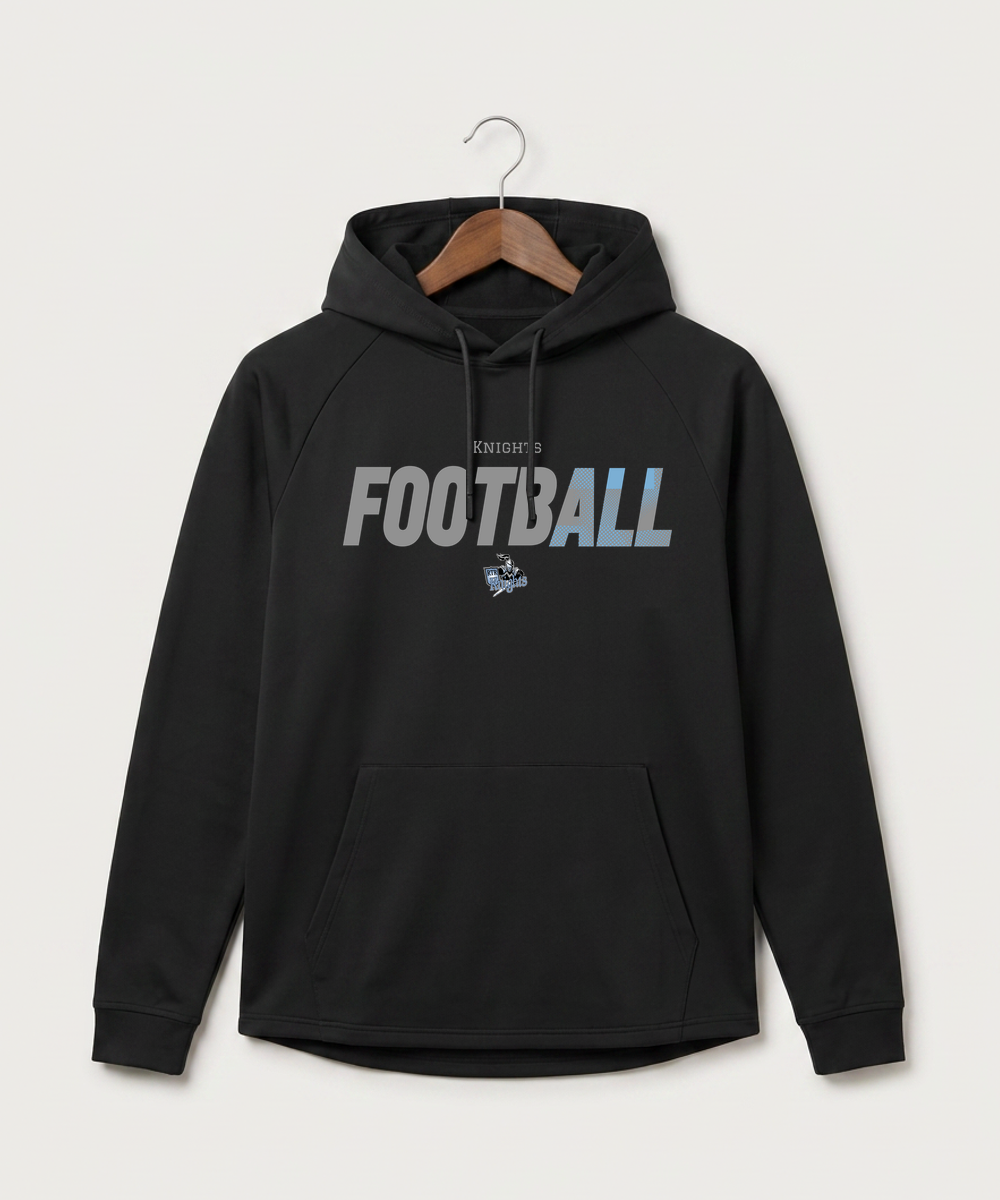 Russell-Tyler-Ruthton High School Football (Boys) - Black Hoodie - Full Front