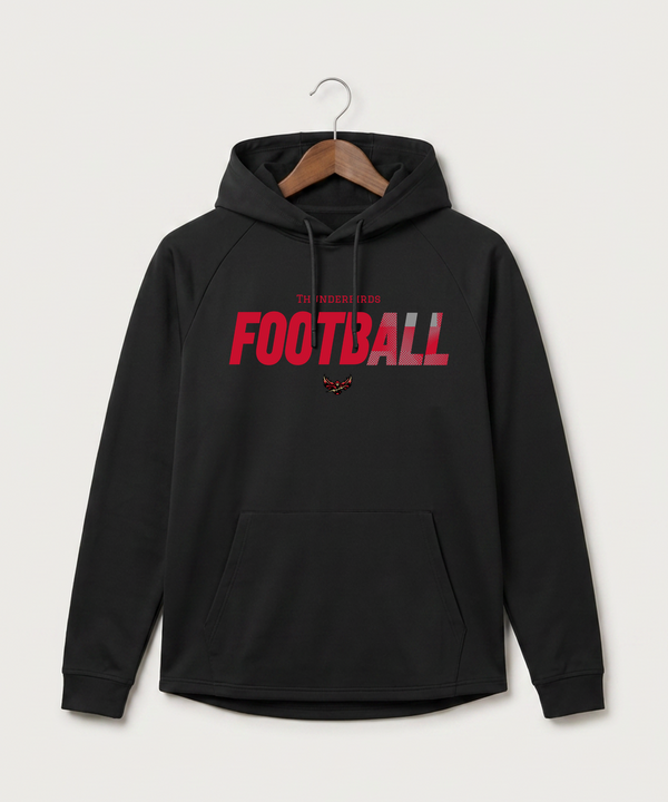 Gfw High School Football (Boys) - Black Hoodie - Full Front