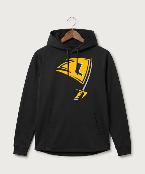 Howard Lake Waverly Winsted High School Football (Boys) - Black Hoodie - Full Front