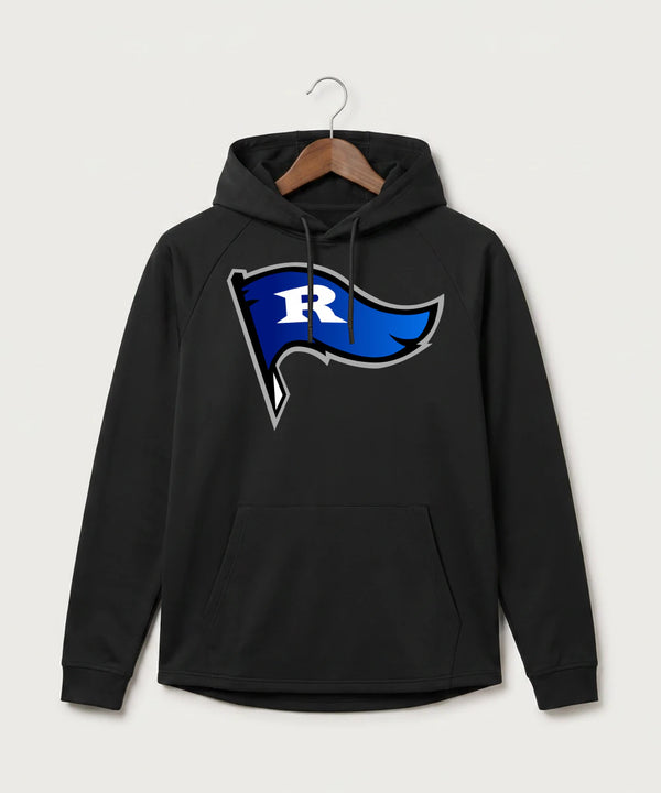 Red Lake County Central Football (Boys) - Black Hoodie - Full Front