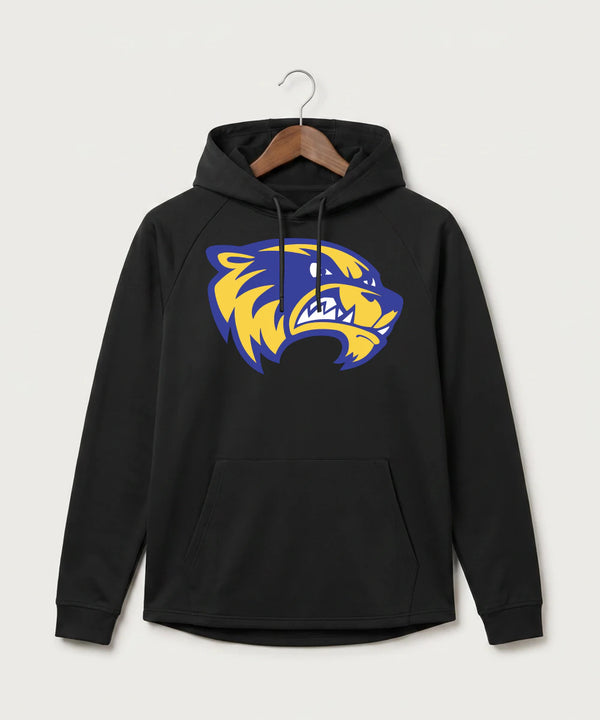 Wadena Deer Creek High School Football (Boys) - Black Hoodie - Full Front