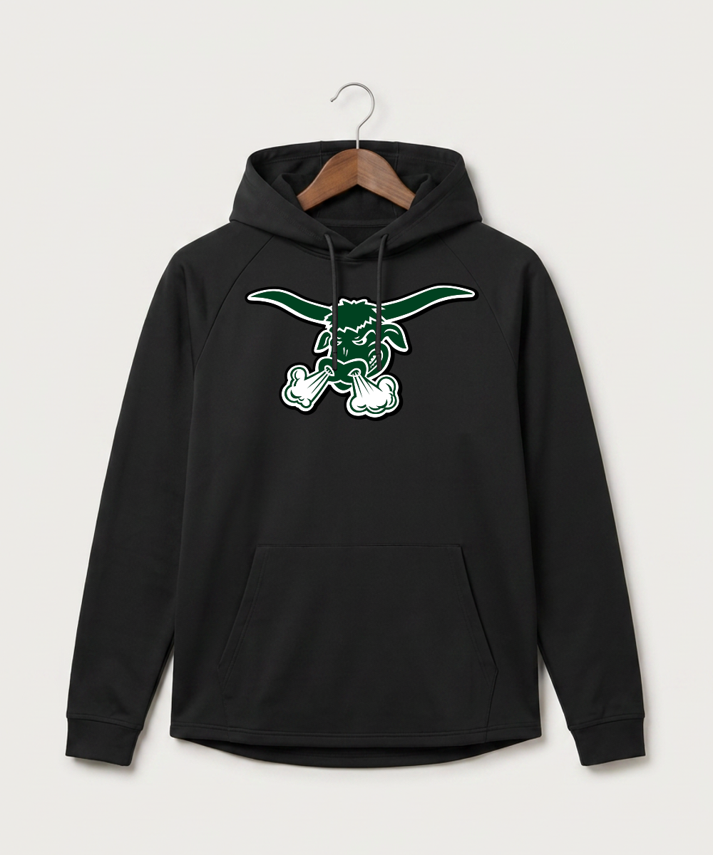 West Fargo High School Football (Boys) - Black Hoodie - Full Front