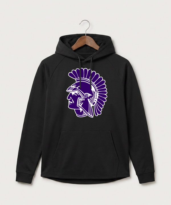 Barnesville High School Football (Boys) - Black Hoodie - Full Front