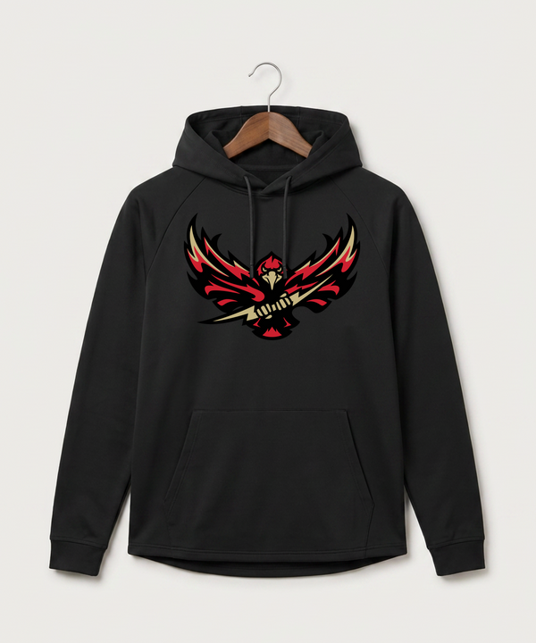 Gfw High School Football (Boys) - Black Hoodie - Full Front