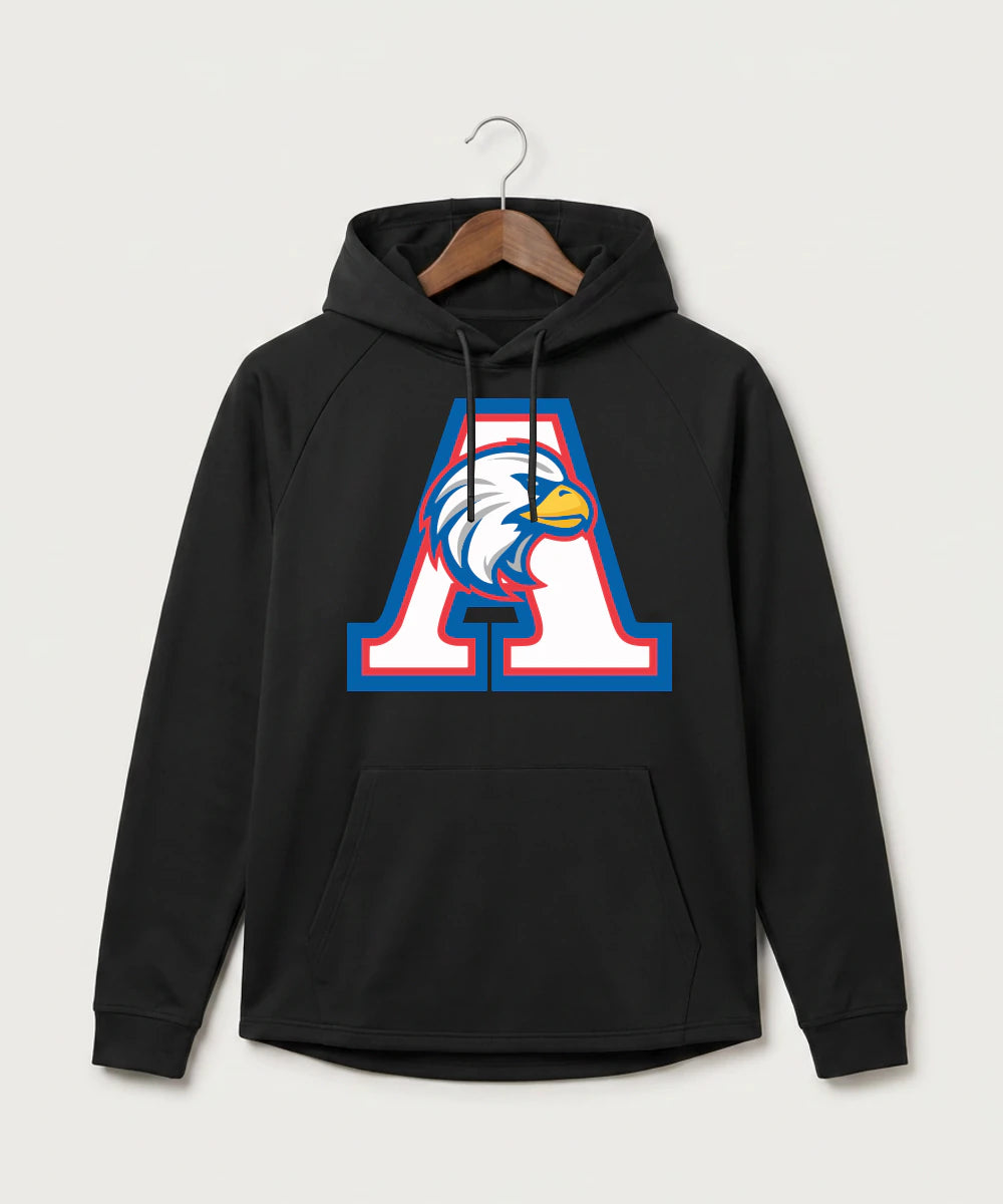 Apollo High School Football (Boys) - Black Hoodie - Full Front