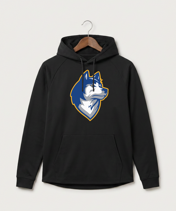 Bigfork Senior High School Football (Boys) - Black Hoodie - Full Front