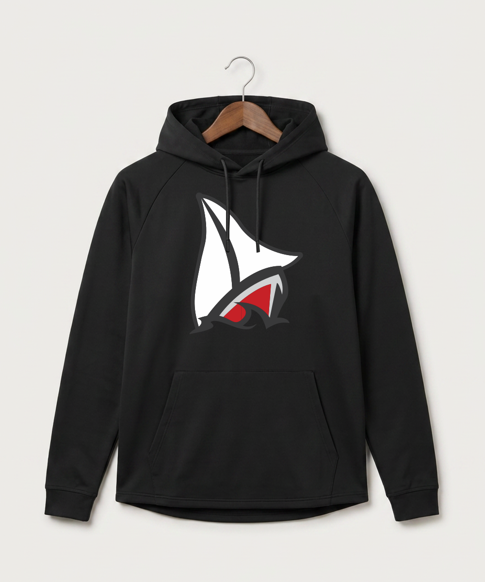 Detroit Lakes Community High School Football (Boys) - Black Hoodie - Full Front