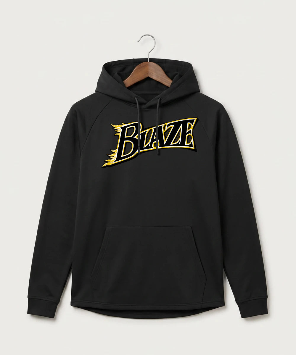 Burnsville High School Football (Boys) - Black Hoodie - Full Front