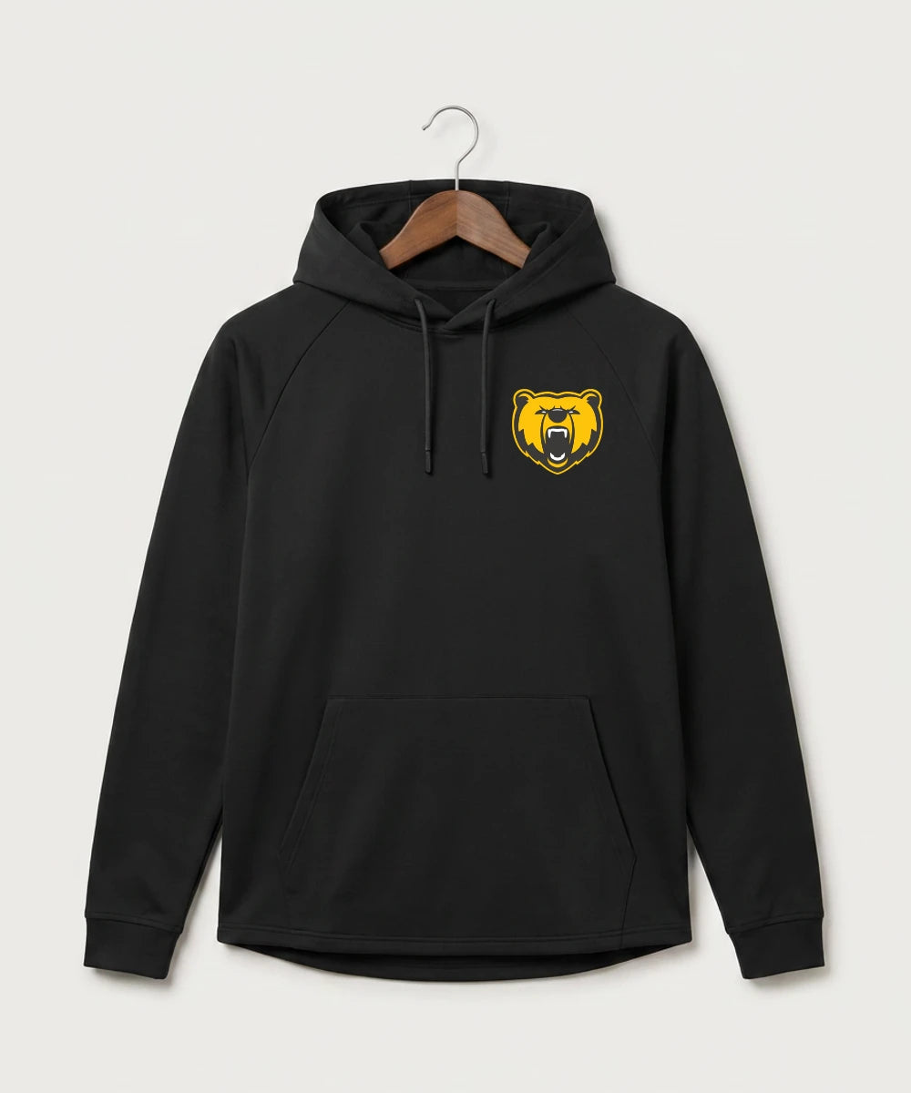 Byron High School Volleyball (Girls) - Black Hoodie - Left Chest