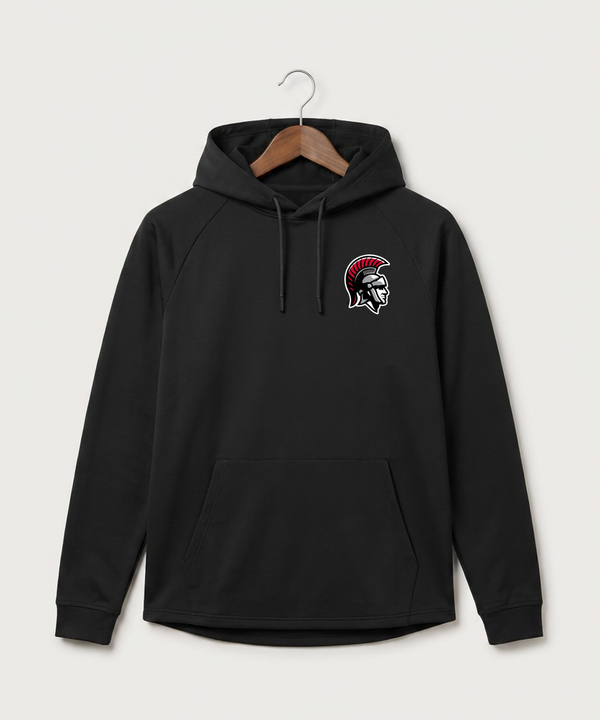 Worthington High School Football (Boys) - Black Hoodie - Left Chest