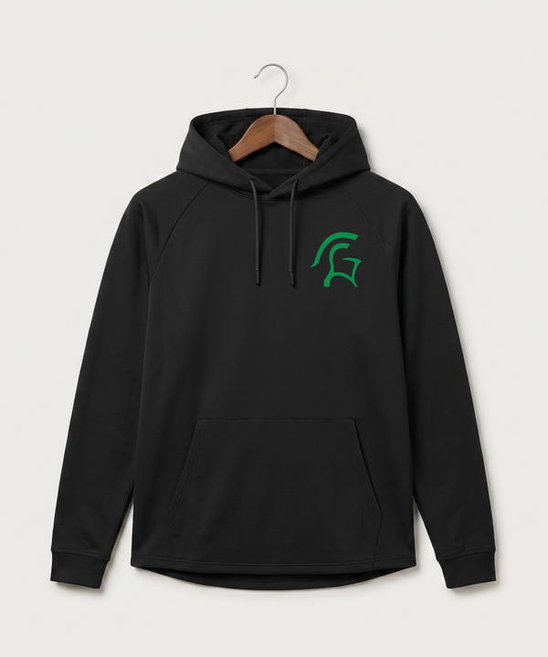 La Crescent High School Football (Boys) - Black Hoodie - Left Chest