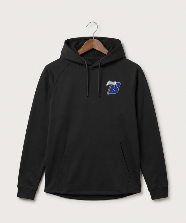 Bemidji High School Football (Boys) - Black Hoodie - Left Chest
