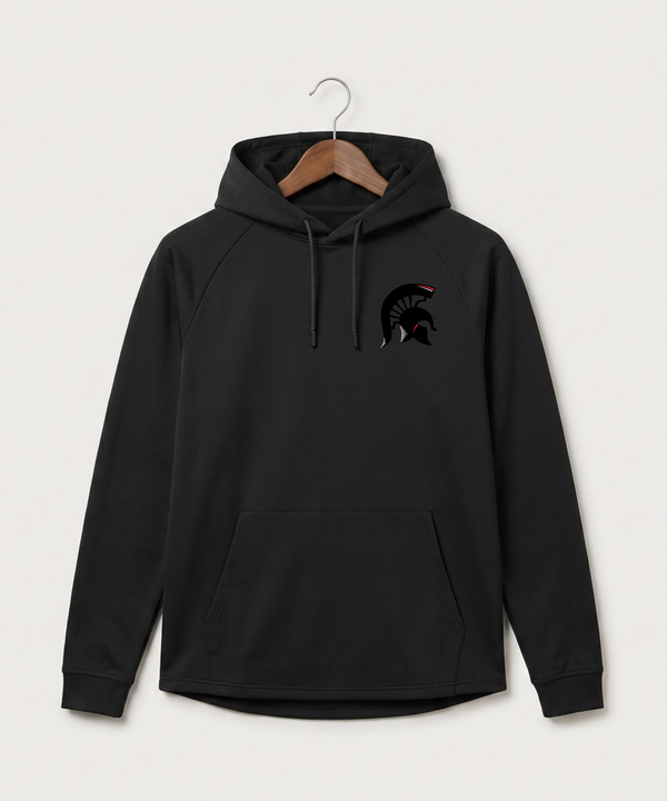 Bold High School Football (Boys) - Black Hoodie - Left Chest