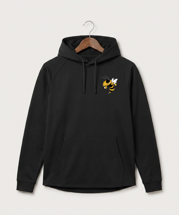 Perham High School Football (Boys) - Black Hoodie - Left Chest
