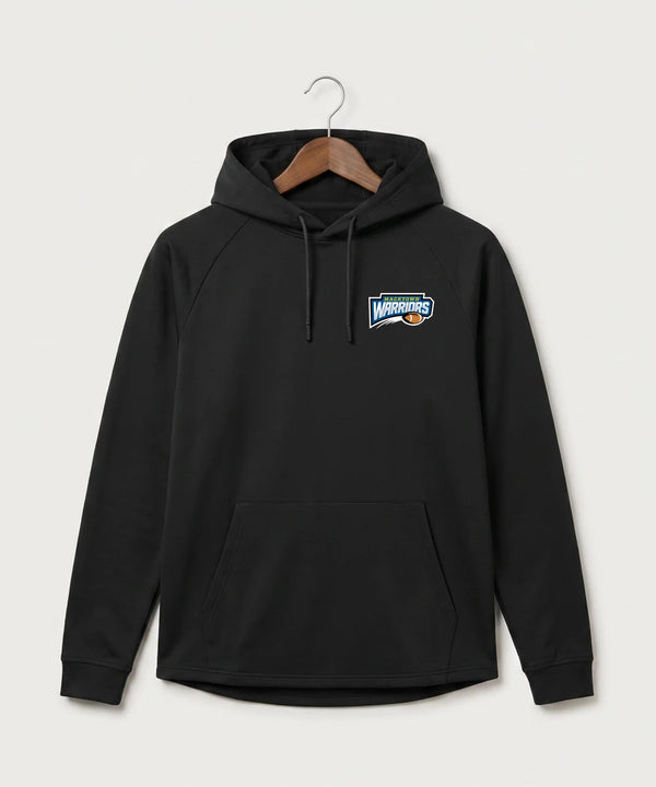 Macktown Warriors Football (Boys) - Black Hoodie - Left Chest