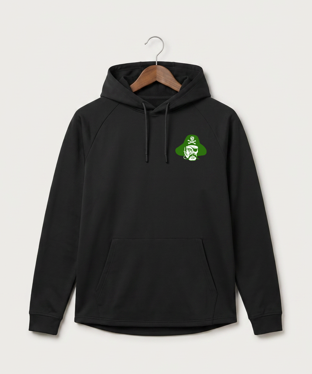 Verndale High School Football (Boys) - Black Hoodie - Left Chest