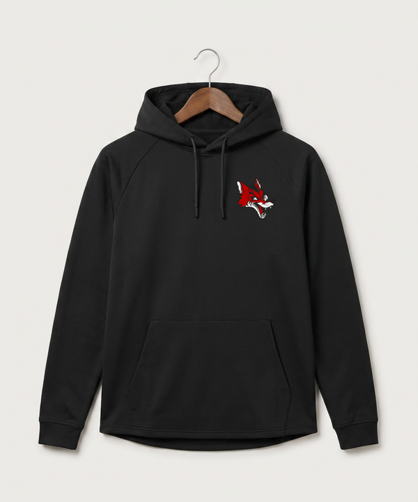 Ely Memorial High School Volleyball (Girls) - Black Hoodie - Left Chest