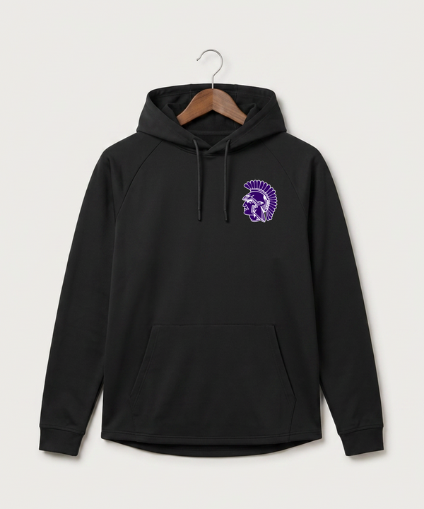 Barnesville High School Football (Boys) - Black Hoodie - Left Chest