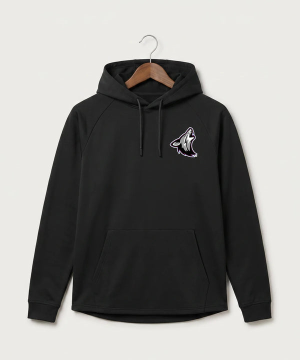 Heron Lake-Okabena High School Football (Boys) - Black Hoodie - Left Chest
