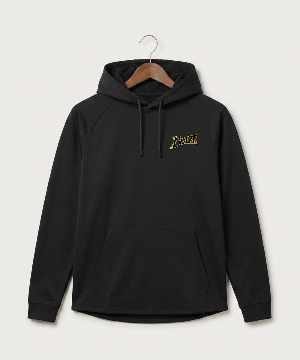 Burnsville High School Football (Boys) - Black Hoodie - Left Chest