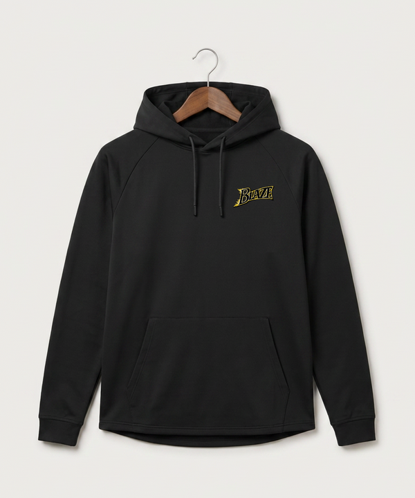 Burnsville High School Football (Boys) - Black Hoodie - Left Chest
