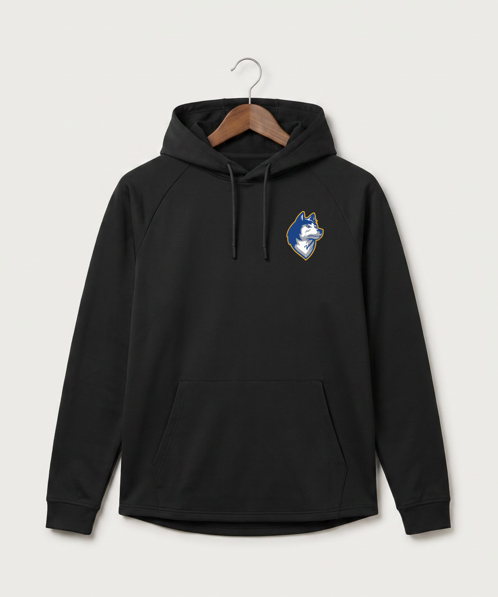 Bigfork Senior High School Football (Boys) - Black Hoodie - Left Chest
