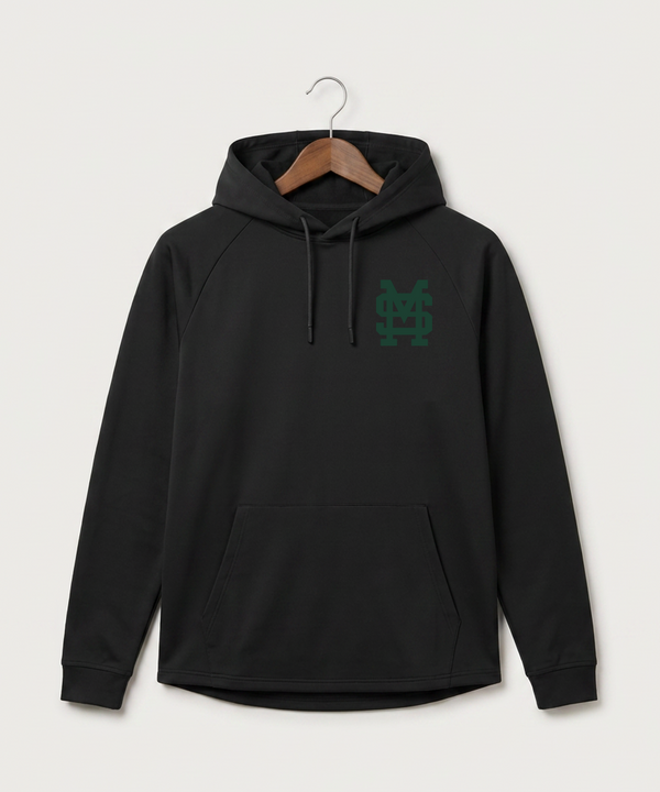 Sleepy Eye St. Mary's High School Athletics Coed - Black Hoodie - Left Chest