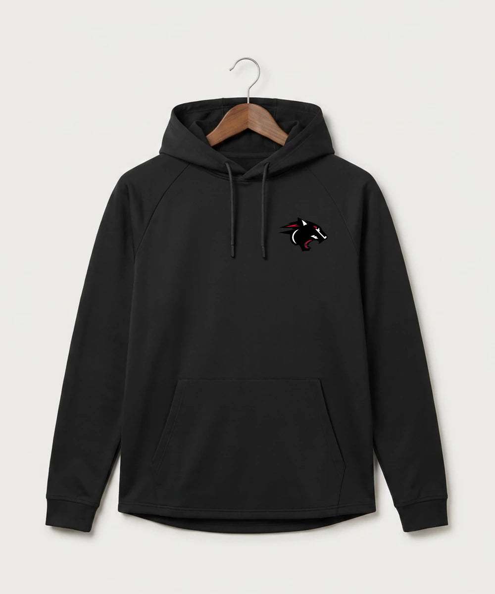 Nrheg Panthers High School Football (Boys) - Black Hoodie - Left Chest