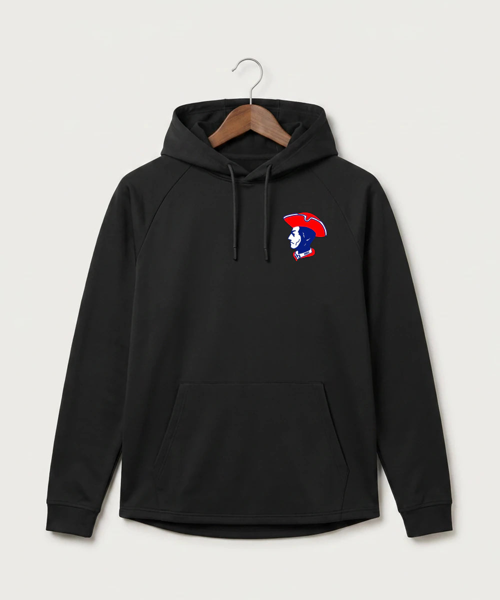 Hills-Beaver Creek High School Volleyball (Girls) - Black Hoodie - Left Chest