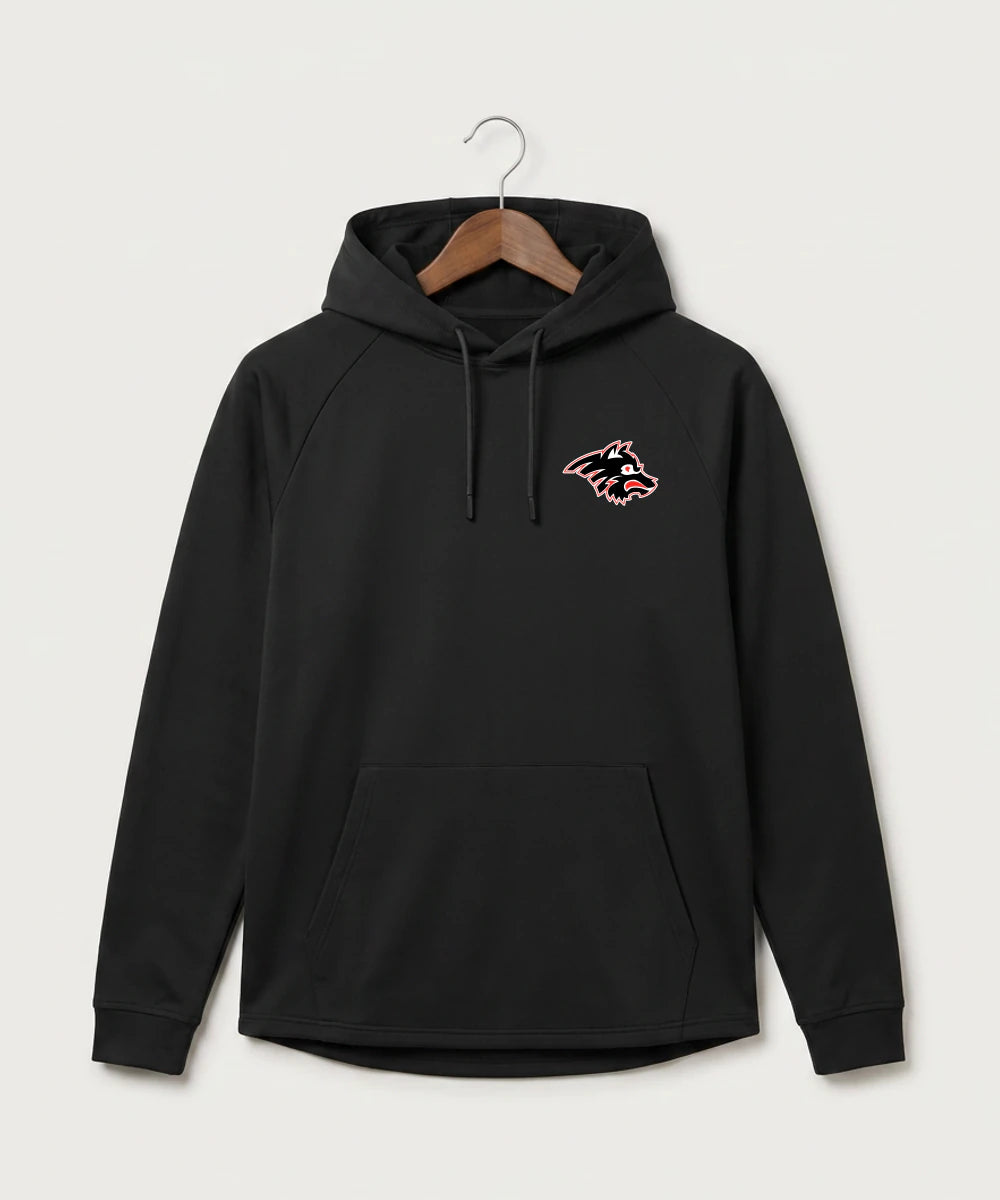 Milaca High School Football (Boys) - Black Hoodie - Left Chest