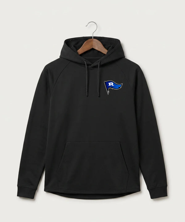 Red Lake County Central Football (Boys) - Black Hoodie - Left Chest